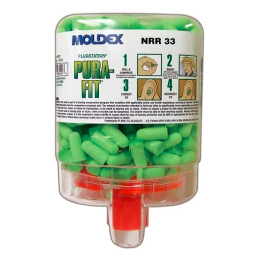 Moldex 6844 Purafit Earplugs With Dispenser (Fits 250)