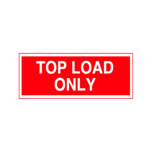 Top Load Only - Labels