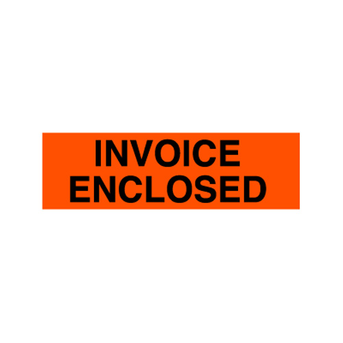 Invoice Enclosed - Labels